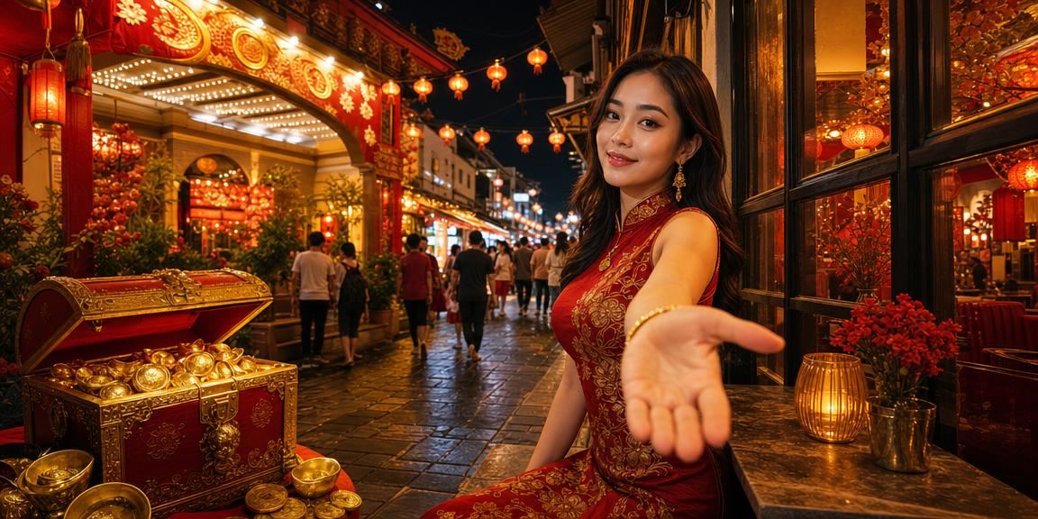 Pemain bertaruh di Melaka dalam gaya Melayu untuk permainan meja kasino
