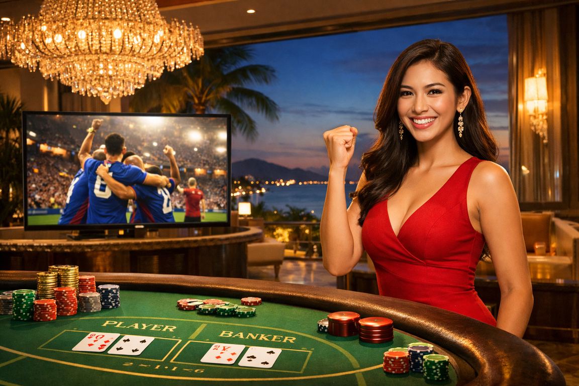 Permainan baccarat Penang gaya Melayu di platform kasino